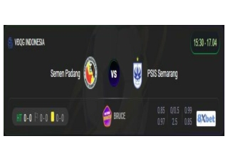 Xem trực tiếp trận đấu Semen Padang vs PSIS Semarang diễn ra ngày 17/04/2025