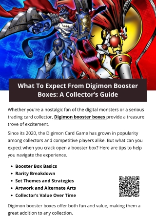 What To Expect From Digimon Booster Boxes: A Collector’s Guide