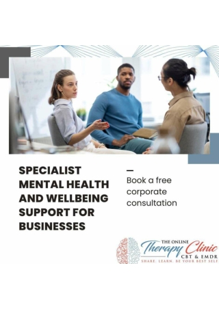 Specialist Mental Health And Wellbeing Support For Businesses