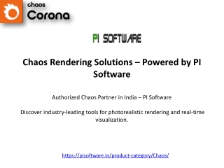 Elevate Your Workflow with the Chaos Product Suite