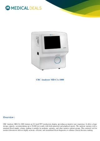 CBC-Analyzer-MD-CA-1000