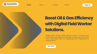 Boost Oil & Gas Efficiency with Digital Field Worker Solutions.