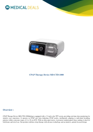 CPAP-Therapy-Device-MD-CTD-1000