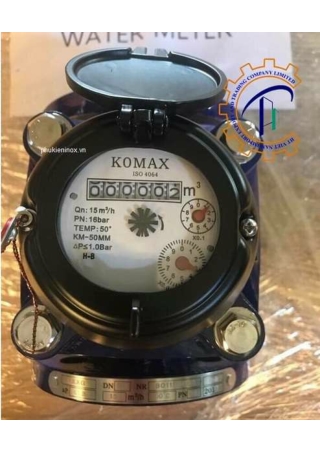 đồng hồ đo lưu lượng nước Komax