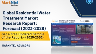 Residential Water Treatment Market Size, Share, Growth, and Forecast Analysis