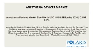 Anesthesia Devices Market