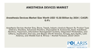 Anesthesia Devices Market