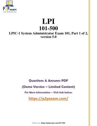 101-500 Questions and Answers pdf dumps