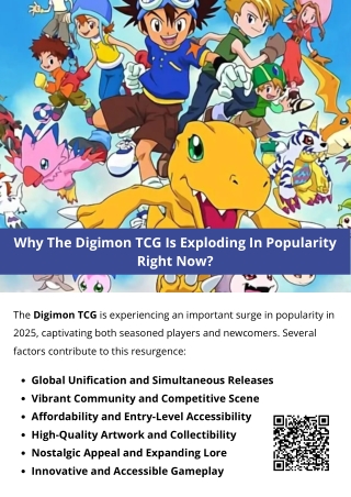 Why The Digimon TCG Is Exploding In Popularity Right Now?