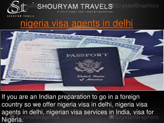 nigeria visa agents in delhi
