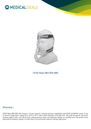 CPAP-Mask-MD-CPM-1002