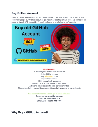 WORLD-WIDE BEST 17 SITES TO BUY GITHUB ACCOUNT (1)