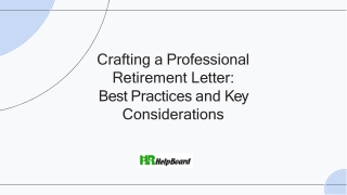 retirement notice to employer