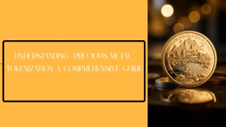 Precious Metal Tokenization