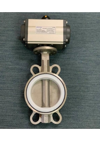 Van bướm khí nén inox - htvietnamvalve