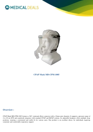 CPAP-Mask-MD-CPM-1005