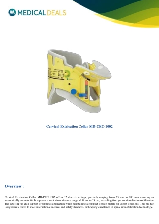 Cervical-Extrication-Collar-MD-CEC-1002