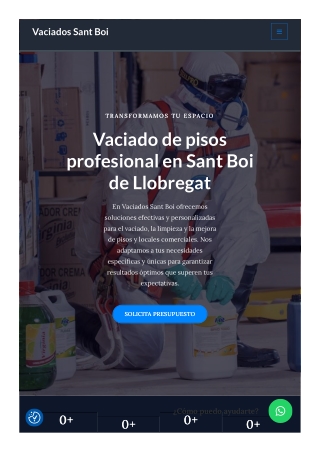 Vaciado de pisos y locales Sant Boi de Llobregat