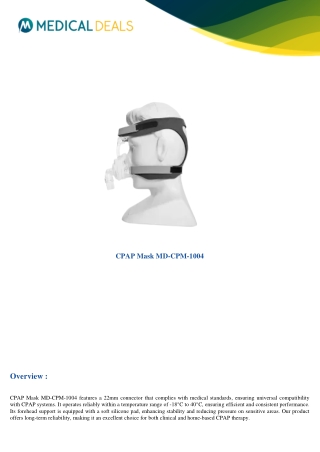 CPAP-Mask-MD-CPM-1004