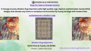 Rugs for Sale in Orange County