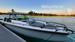 Private Boat Rental Charter Palm Beach