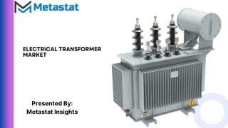 Electrical Transformer Market Size & Share, Analysis 2031