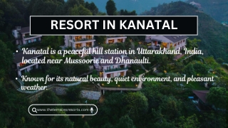 Resort in Kanatal: Experience Uniqueview at The Terraces Kanatal