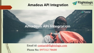 Amadeus API Integration