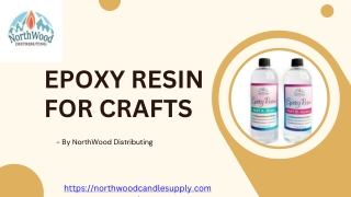Epoxy Resin for Crafts
