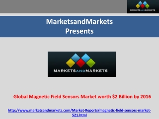 Global Magnetic Field Sensors Market