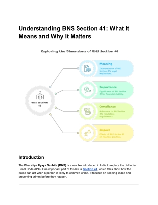 Understanding BNS Section 41_ What It Means and Why It Matters