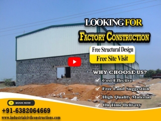 Factory Construction in Madurai