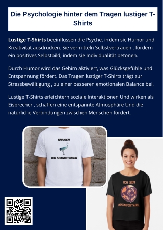 Die Psychologie hinter dem Tragen lustiger T-Shirts