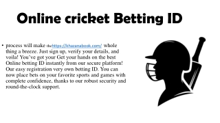 online cricket id ipl