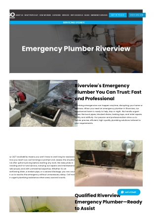 Emergency Plumber Riverview
