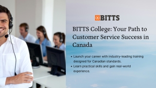 BITTS College Your Path to Customer Service Success in Canada