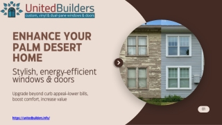 Upgrade Your Home: Stylish, Energy‑Efficient Windows & Doors in Palm Desert
