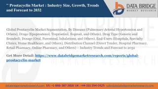 Global Prostacyclin Market