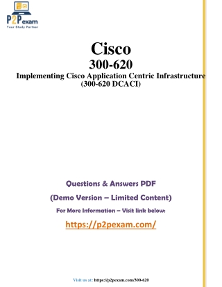 300-620 Questions and Answers pdf dumps