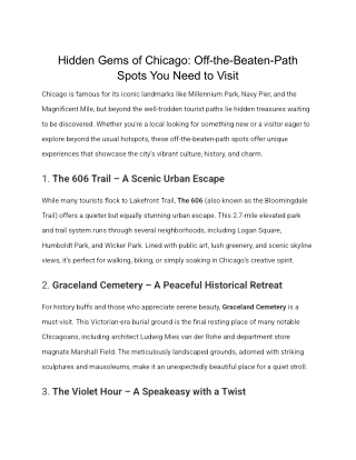 Hidden Gems of Chicago_ Off-the-Beaten-Path Spots You Need to Visit