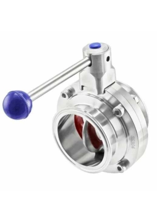 van bướm vi sinh tay rút