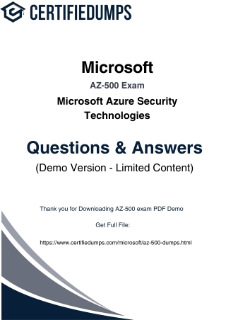 Ace AZ-500 in 2025: Updated Dumps PDF, Practice Tests & Pro Study Tips