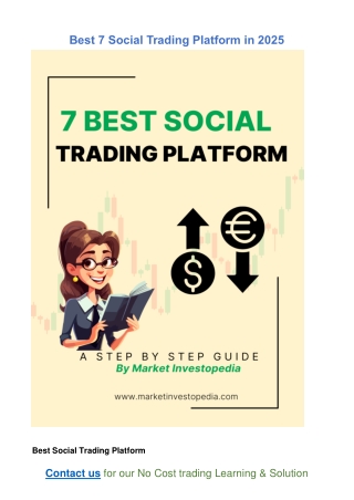 Best Social Trading Platform with Real Trader Insights PDF