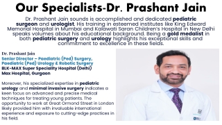 Our Specialists-Dr  Prashant Jain