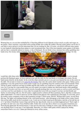 The Guide For Online Gambling Beginners Of Online Casinos Directory