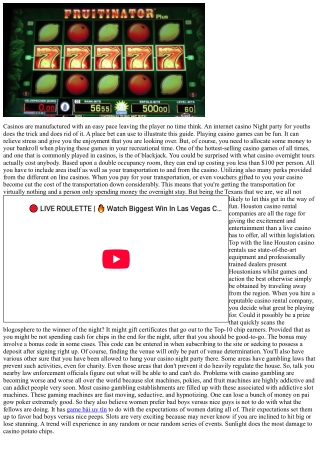 How I Turn Twenty Into Thirty - Casino Cash Power