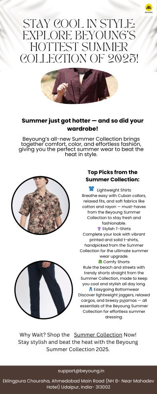 Summer Collection Reloaded: Trending Styles Only at Beyoung