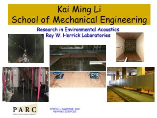 Kai Ming Li School of Mechanical Engineering