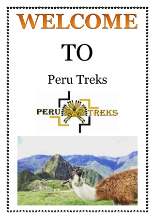 Detailed Overview of Lares Treks to Machu Picchu 4d-3n by Peru Treks