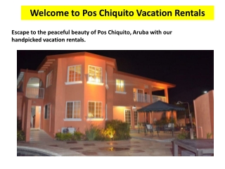 Pos Chiquito Vacation Rentals By Owner Find Your Perfect Vacation Home in Arub